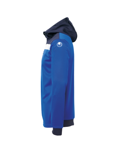 Uhlsport Offense 23 Multi Hood Jacket - Azur, Marine & Blanc