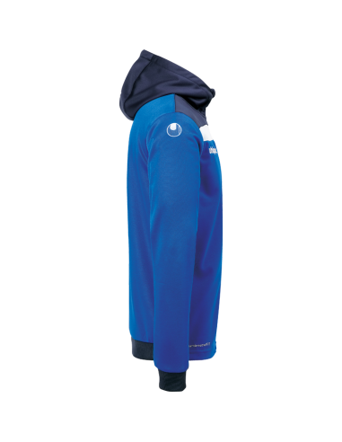 Uhlsport Offense 23 Multi Hood Jacket - Azur, Marine & Blanc