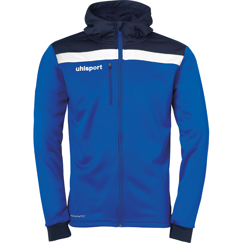 Uhlsport Offense 23 Multi Hood Jacket - Azur, Marine & Blanc