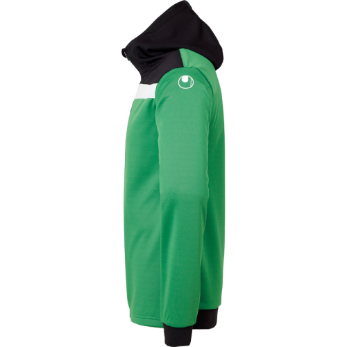 Uhlsport Offense 23 Multi Hood Jacket - Vert, Noir &amp; Blanc