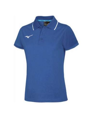 Mizuno Polo - Femme - Royal & Blanc