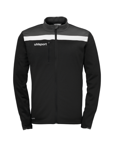 Uhlsport Offense 23 Poly Jacket - Noir, Anthracite & Blanc