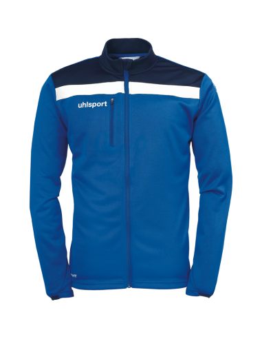 Uhlsport Offense 23 Poly Jacket - Azur, Marine & Blanc