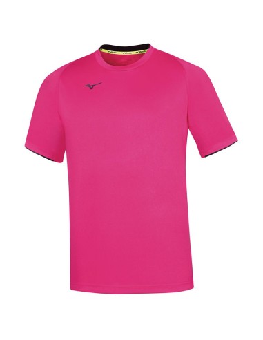 Mizuno Core Short Sleeve Tee - Rose & Marine