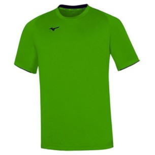 Mizuno Core Short Sleeve Tee - Vert & Noir