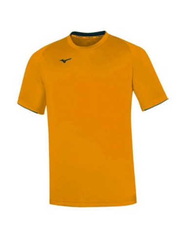 Mizuno Core Short Sleeve Tee - Orange & Noir