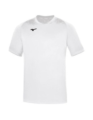 Mizuno Core Short Sleeve Tee - Blanc