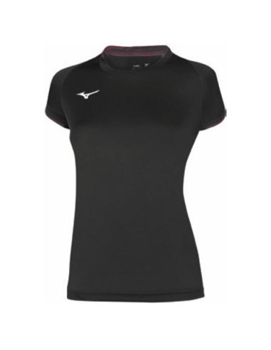 Mizuno Core Short Sleeve Tee - Femme - Noir