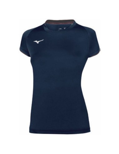 Mizuno Core Short Sleeve Tee - Femme - Marine