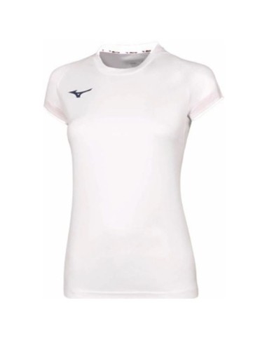 Mizuno Core Short Sleeve Tee - Femme - Blanc