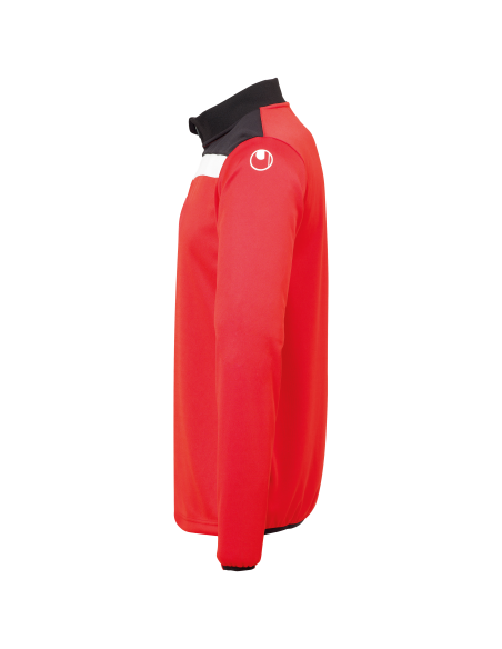 Uhlsport Offense 23 Poly Jacket - Rouge, Noir & Blanc
