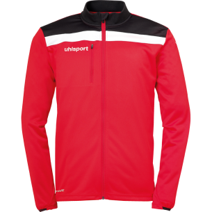 Uhlsport Offense 23 Poly Jacket - Rouge, Noir & Blanc