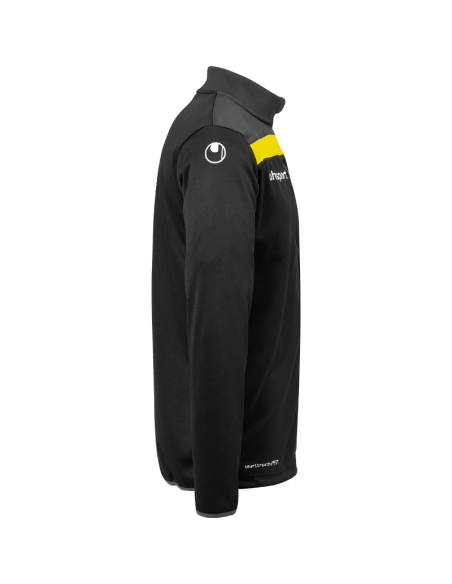 Uhlsport Offense 23 Poly Jacket - Noir, Anthracite & Jaune Citron