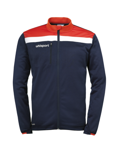 Uhlsport Offense 23 Poly Jacket - Marine, Rouge & Blanc