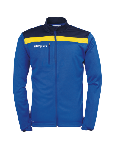 Uhlsport Offense 23 Poly Jacket - Azur, Marine & Jaune Citron