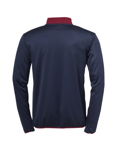 Uhlsport Offense 23 Poly Jacket - Marine, Bordeaux & Jaune Fluo