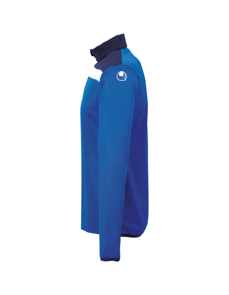 Uhlsport Offense 23 1/4 Zip Top - Azur, Marine & Blanc