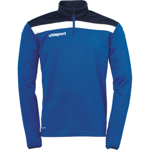 Uhlsport Offense 23 1/4 Zip Top - Azur, Marine & Blanc