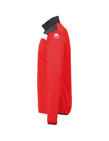 Uhlsport Offense 23 1/4 Zip Top - Rouge, Noir & Blanc